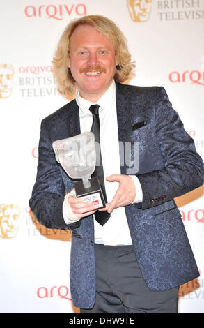 Leigh Francis l 2012 Arqiva British Academy Television Awards s'est tenue au Royal Festival Hall - Gagnants de sélection. Londres, Angleterre - 27.05.12 Banque D'Images