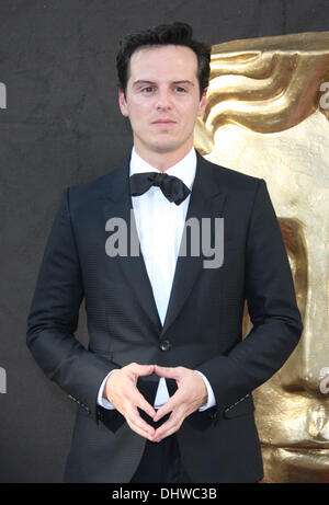 Andrew Scott Le 2012 Arqiva British Academy Television Awards), tenue BAFTAs (au Royal Festival Hall des Arrivées - Londres, Angleterre - 27.05.12 Banque D'Images
