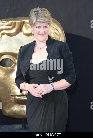 Clare Balding l 2012 Arqiva British Academy Television Awards), tenue BAFTAs (au Royal Festival Hall des Arrivées - Londres, Angleterre - 27.05.12 Banque D'Images