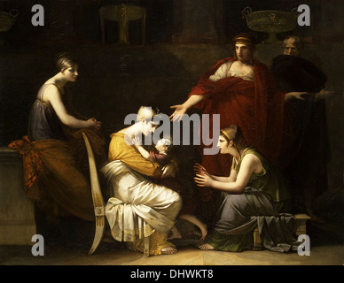 Andromaque et Astyanax - par Pierre-Paul Prud'hon, 1824 Banque D'Images