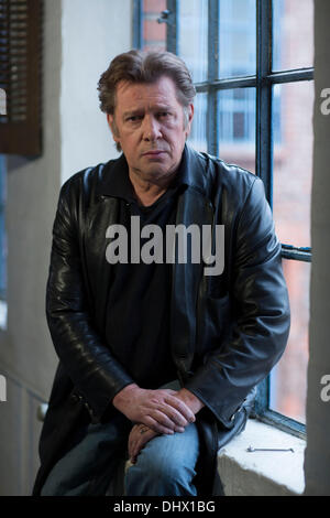 Jan Fedder sur l'ensemble de la série de télévision ARD 'Großstadtrevier'. Hambourg, Allemagne - 25.09.2012 Banque D'Images