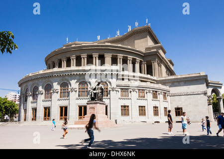 Théâtre de l'Opéra d'Erevan, Arménie Banque D'Images