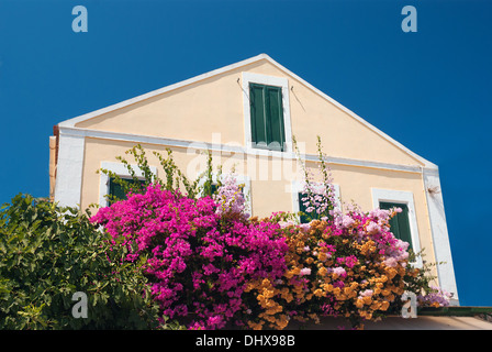 Fiscardo sur l'île de Céphalonie en Grèce Banque D'Images