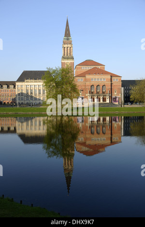 Hôtel de ville de Kiel Banque D'Images