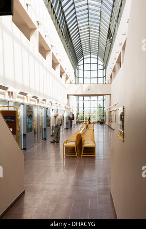 Intérieur de l'édifice Arktikum, institution d'une exposition publique à Rovaniemi pour tout ce qui a trait à l'extrême nord. Banque D'Images