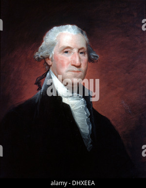 - George Washington par Gilbert Stuart, 1795 Banque D'Images