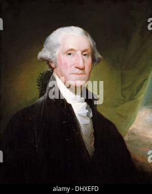 - George Washington par Gilbert Stuart, 1795 Banque D'Images