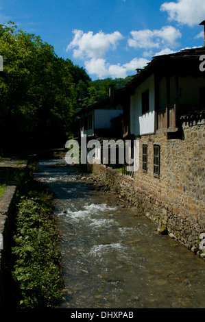 Architectural-Ethnographic Bulagaria Etar complexe, est un musée en plein air près de Gabrovo Banque D'Images