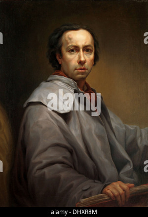 - Portrait par Anton Raphael Mengs, 1776 Banque D'Images