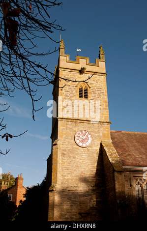 Église Sainte-hélène, Clifford Chambers, Warwickshire, UK Banque D'Images