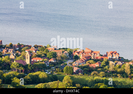 Vue sur Scarborough, Yorkshire du Nord. Banque D'Images