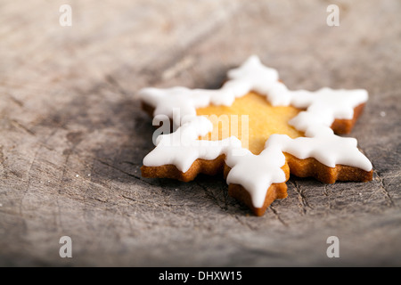 Biscuit de Noël Snowflake Banque D'Images