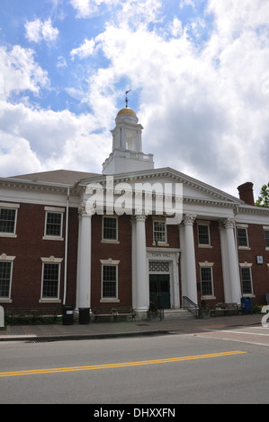 Hôtel de ville de Lenox, Massachusetts, USA Banque D'Images