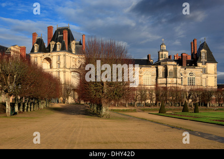 Palace (16ème siècle), Fontainebleau, France Banque D'Images