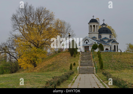 Dans l'église dans le jardin trimestre Drujba, Sofia, Bulgarie Banque D'Images