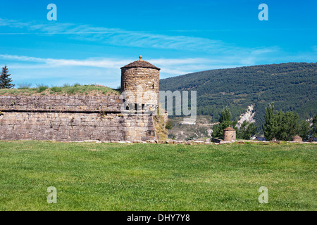 Ciudadela de Jaca, une fortification militaire en Espagne Banque D'Images