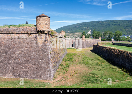 Ciudadela de Jaca, une fortification militaire en Espagne Banque D'Images