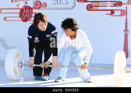 Hiromi Miyake, le 16 novembre 2013 : Tokyo Ville la plus sportive 2013 à Senso-ji à Asakusa, Tokyo, Japon. © AFLO SPORT/Alamy Live News Banque D'Images