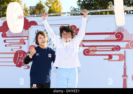 Hiromi Miyake, le 16 novembre 2013 : Tokyo Ville la plus sportive 2013 à Senso-ji à Asakusa, Tokyo, Japon. © AFLO SPORT/Alamy Live News Banque D'Images