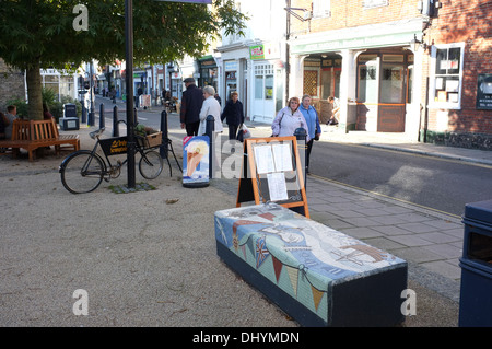 Petite ville côtière de Hythe, dans le Kent au sud-est du Royaume-Uni 2013 Banque D'Images