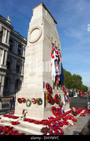 Le Cénotaphe, Whitehall, Westminster, Londres, Banque D'Images