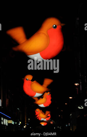 Londres, Royaume-Uni. 17 novembre, 2013. Décorations de Noël dans le West End, Carnaby Street Crédit : Stephen Chung/Alamy Live News Banque D'Images