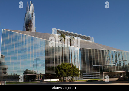 Cathédrale Christ formellement connu sous le nom de Crystal Cathedral in Garden Grove California USA conçu par l'architecte Philip Johnson Banque D'Images