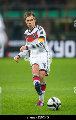 Milan, Italie. 15 nov., 2013. Philipp Lahm (GER) Football / Soccer : match amical entre l'Italie 1-1 Allemagne au stade Giuseppe Meazza à Milan, Italie . © Maurizio Borsari/AFLO/Alamy Live News Banque D'Images