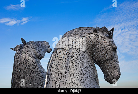 Falkirk Kelpies Helix Park Ecosse UK Banque D'Images