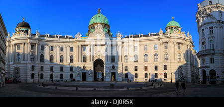 La Hofburg, St Michael's Wing, Vienne, Autriche Banque D'Images