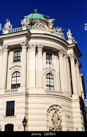 La Hofburg, St Michael's Wing, Vienne, Autriche Banque D'Images