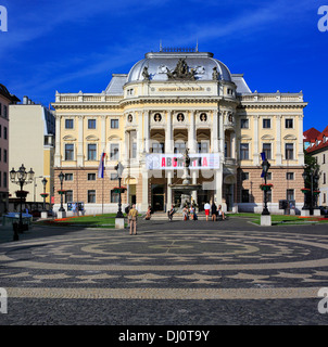 Ancien bâtiment du Théâtre national slovaque, Bratislava, Slovaquie Banque D'Images