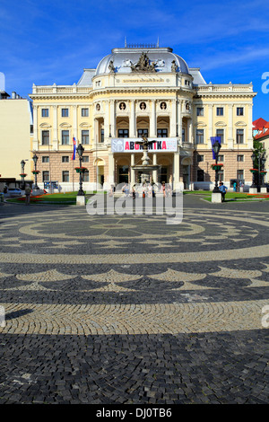 Ancien bâtiment du Théâtre national slovaque, Bratislava, Slovaquie Banque D'Images