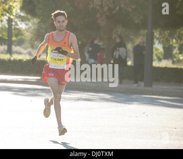 Valence, Espagne. 17 novembre 2013. 10k sportif Valence © Salva Garrigues/Alamy Live News Banque D'Images
