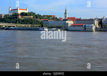 Château de Bratislava, Bratislava, Slovaquie Banque D'Images