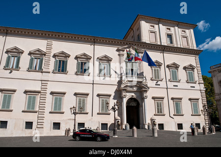 Quirinal, le Palazzo del Quirinale, résidence officielle du Président, Rome, Italie Banque D'Images