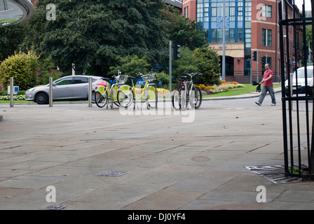 Cycles Citycard Nottingham Banque D'Images