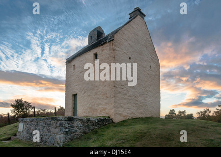 Ardclach historique clocher 1655 dans la vallée de Findhorn, Ecosse. Banque D'Images