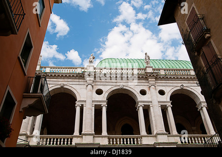 La belle ville de Vincenza, Ville de Palladio en Italie du Nord Banque D'Images