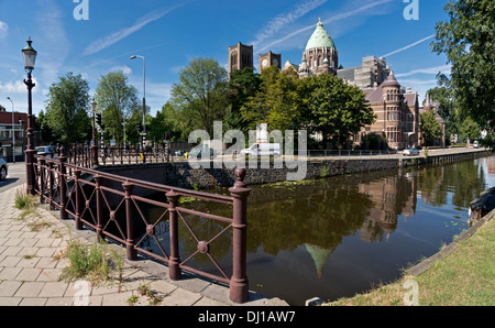 Cathédrale de Saint Bavo à Haarlem, Pays-Bas Banque D'Images