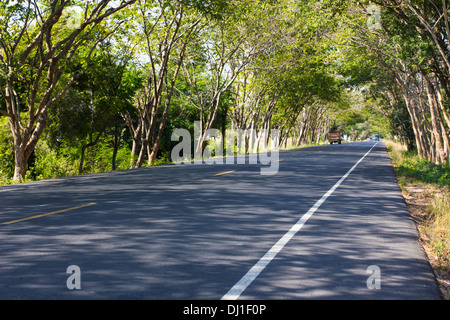 La Route Verte sur la connectivité entre les villes Banque D'Images