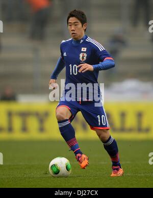 Genk, en Belgique. 16 Nov, 2013. Match amical International de Football Hollande face au Japon. Shinji Kagawa au Japon : Action Crédit Plus Sport/Alamy Live News Banque D'Images