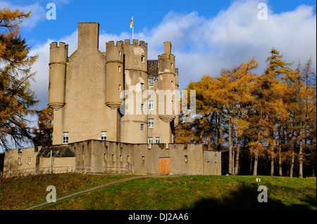 Braemar Castle, dans l'Aberdeenshire, Ecosse Banque D'Images