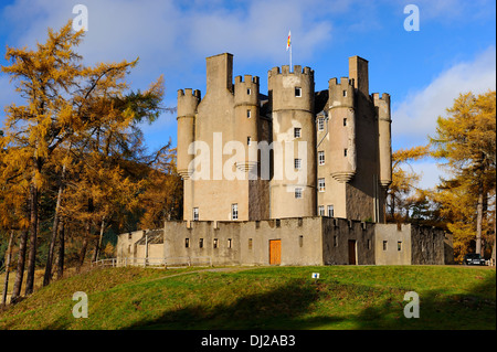 Braemar Castle, dans l'Aberdeenshire, Ecosse Banque D'Images