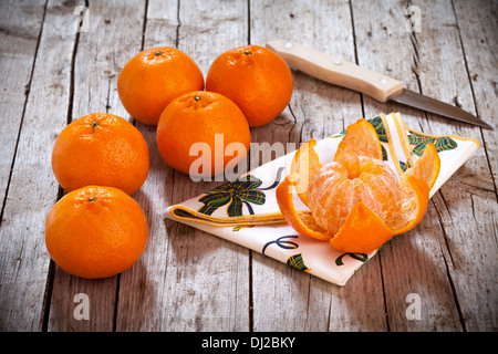 Tangerines Miel Banque D'Images