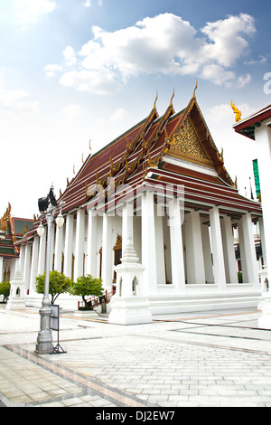 Temple Wat ratchanatdaram à Bangkok, Thaïlande Banque D'Images