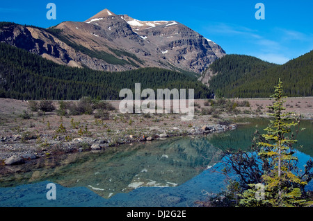 Paysage des Rocheuses canadiennes, l'Alberta, Canada Banque D'Images
