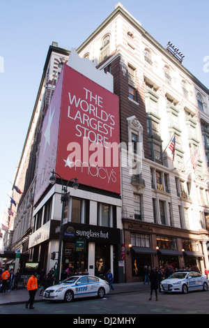 Du grand magasin Macy's, à Manhattan, New York City, États-Unis d'Amérique. Banque D'Images