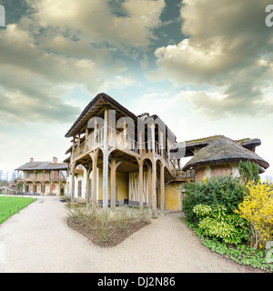 Cottage dans Versailles Banque D'Images