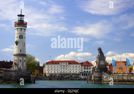 Port de Lindau Banque D'Images